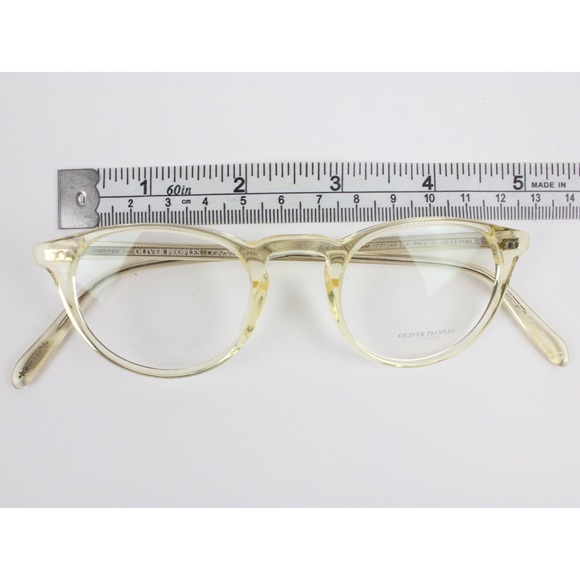 •SOLD• Oliver Peoples Riley R Eyeglasses Beige - Picture 4 of 6